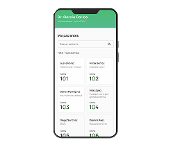 Pantalla de la aplicación Cuidapp
